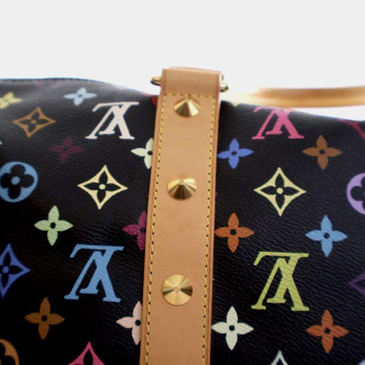 Pre Owned Louis Vuitton Vintage Multicolor Monogram Keepall 45