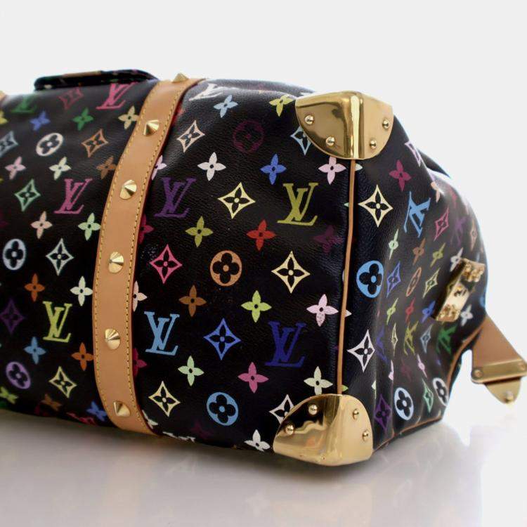 Pre Owned Louis Vuitton Vintage Multicolor Monogram Keepall 45