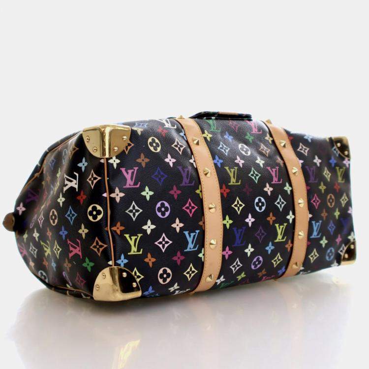 Pre Owned Louis Vuitton Vintage Multicolor Monogram Keepall 45