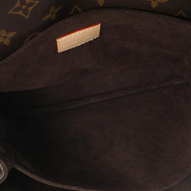 Pre Owned Louis Vuitton Monogram Canvas Pochette Metis