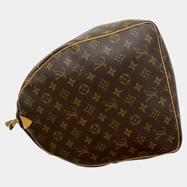 Pre Owned Louis Vuitton Brown Monogram Keepall 60