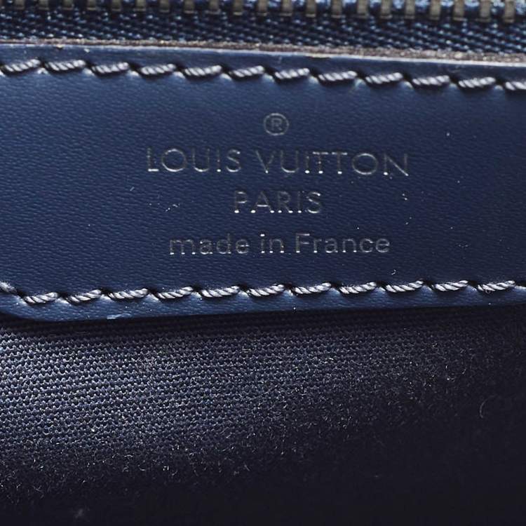 Pre Owned Louis Vuitton Brea MM Sapphir Epi Leather Bag
