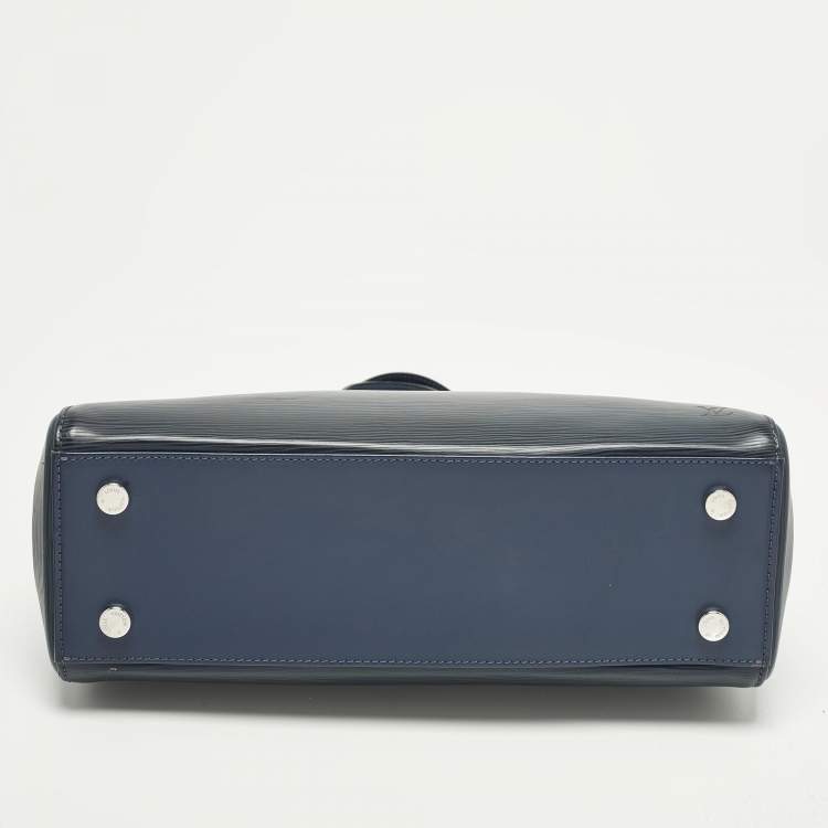 Pre Owned Louis Vuitton Brea MM Sapphir Epi Leather Bag