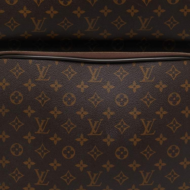 Pre Owned Louis Vuitton Business Pegase Legere 55 Monogram Canvas Luggage