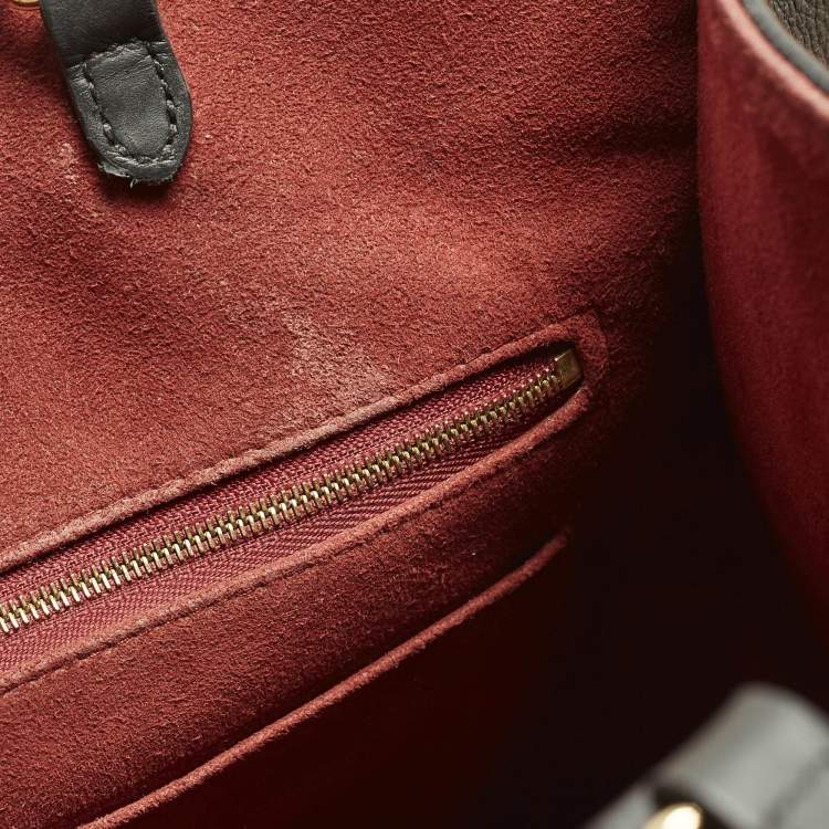 Pre Owned Louis Vuitton OnTheGo MM Bicolour Monogram Empreinte Leather Bag