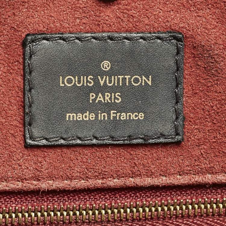 Pre Owned Louis Vuitton OnTheGo MM Bicolour Monogram Empreinte Leather Bag