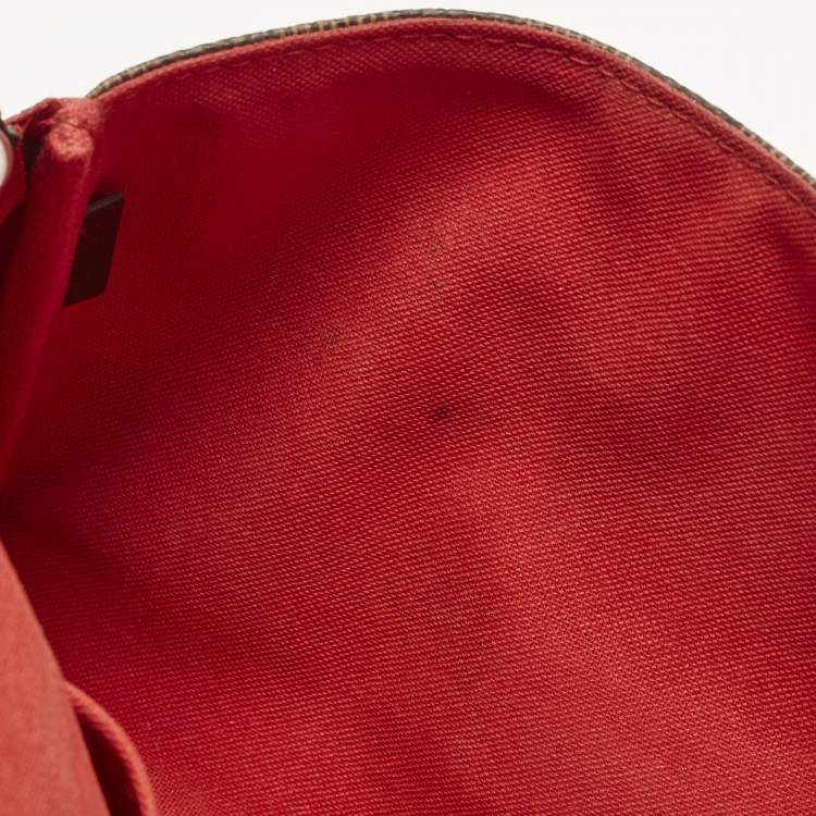 Pre Owned Louis Vuitton Favorite MM Damier Ebene Canvas Shoulder Bag