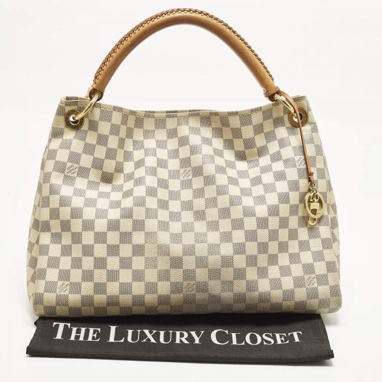 مملوكة مسبقًا Louis Vuitton Artsy MM Damier Azur Canvas Bag