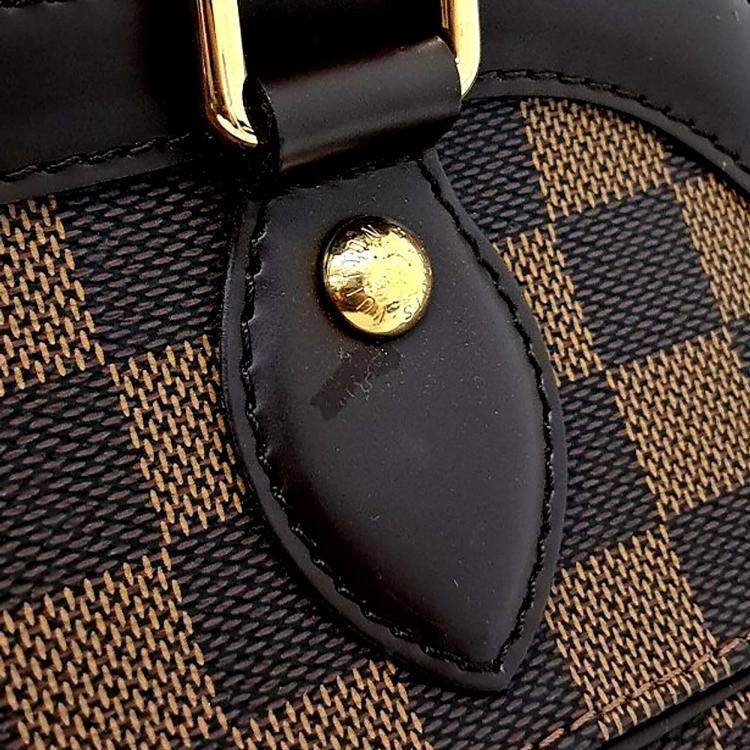 Pre Owned Louis Vuitton Brown PVC Louis Vuitton Damier Trevi PM