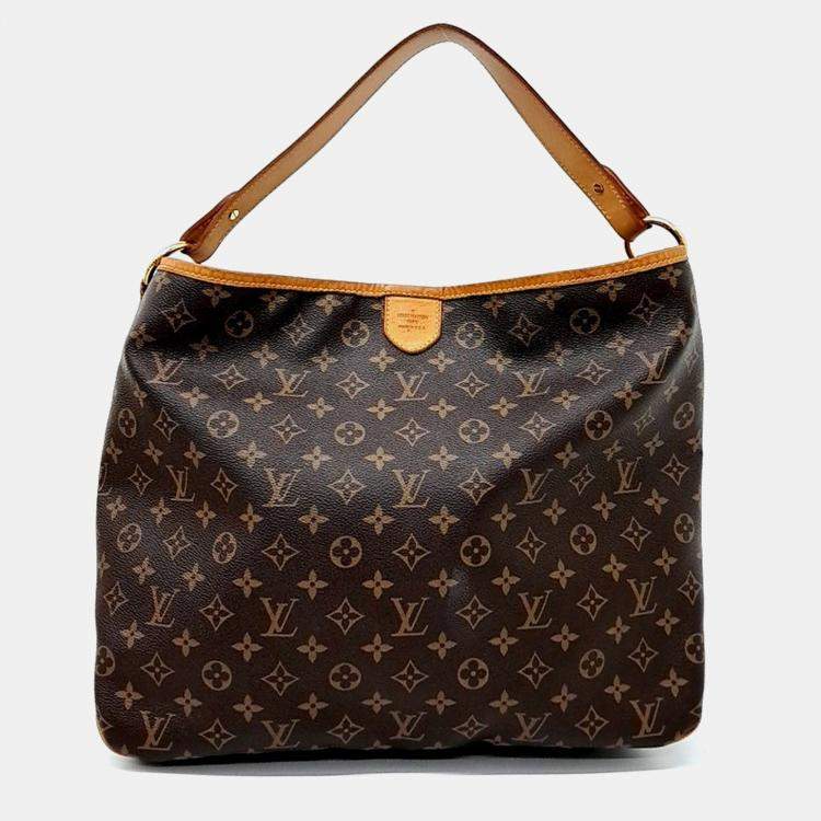 Pre Owned Louis Vuitton Brown PVC Delightful MM