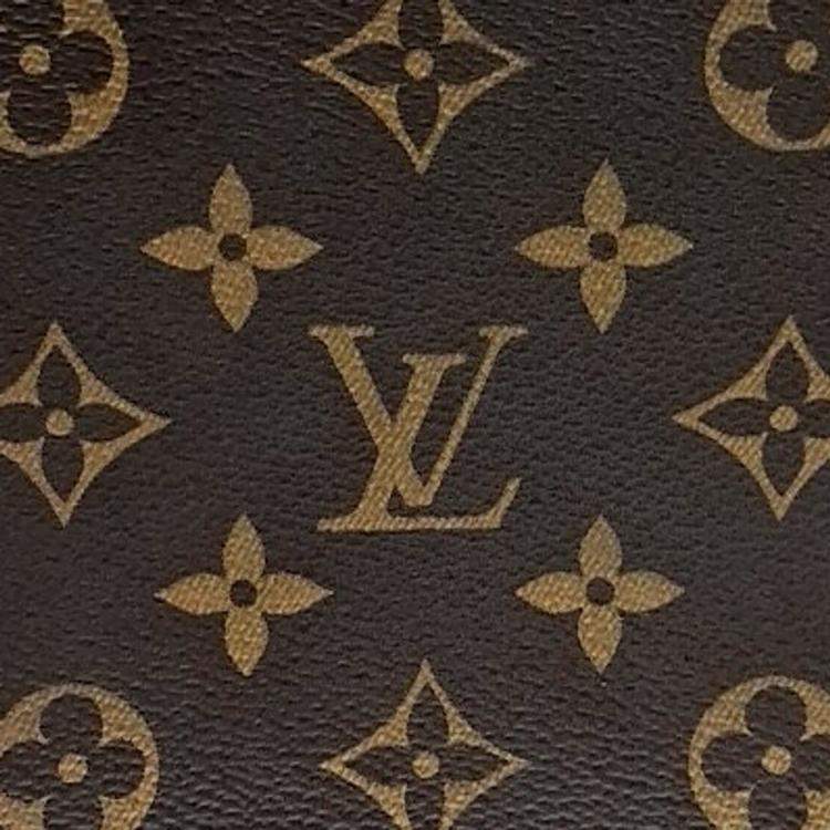 Pre Owned Louis Vuitton Brown Canvas Monogram Pochette Toilette 26