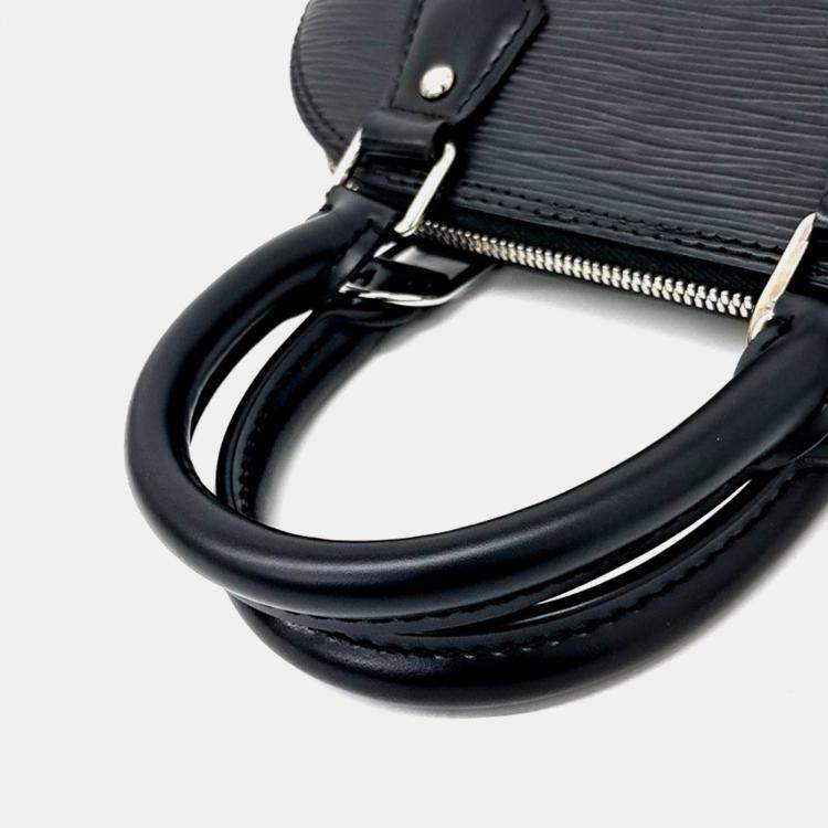 Pre Owned Louis Vuitton Black Leather  Epi Alma BB M40862