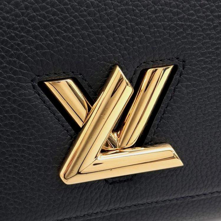 مملوكة مسبقًا Louis Vuitton Black Leather  One Handle Twist PM