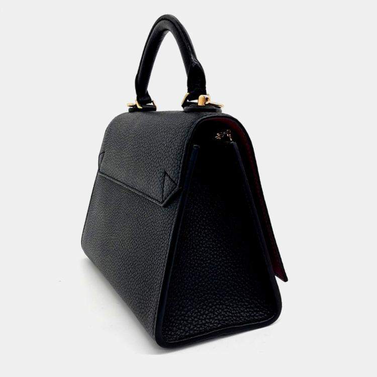 مملوكة مسبقًا Louis Vuitton Black Leather  One Handle Twist PM