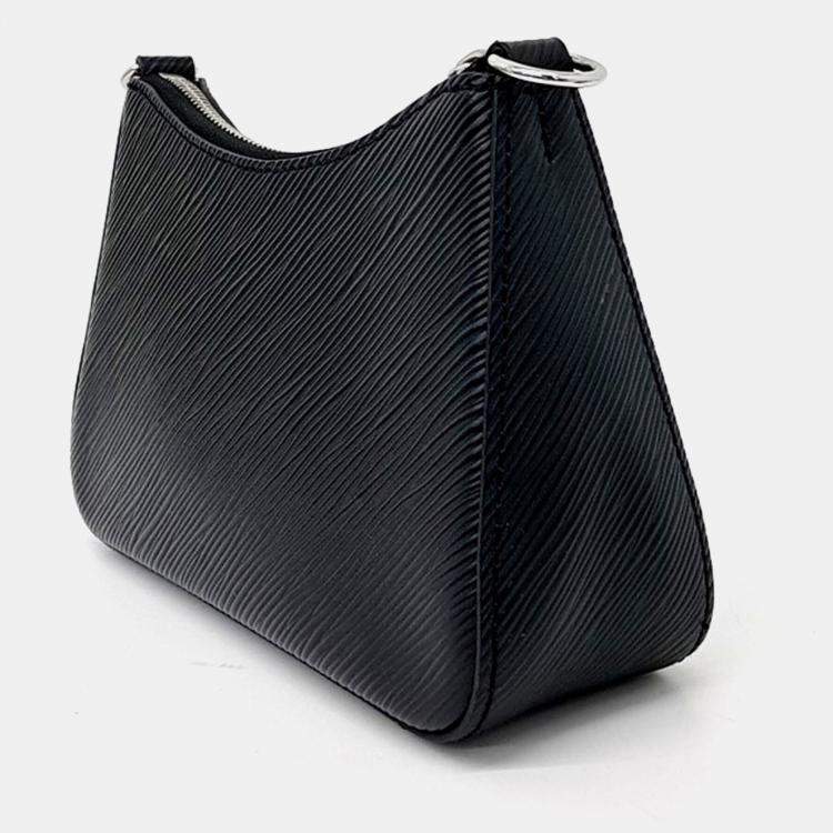 Pre Owned Louis Vuitton Black Epi Leather Marellini