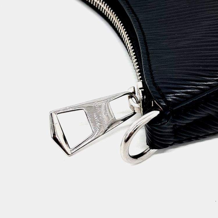 Pre Owned Louis Vuitton Black Epi Leather Marellini