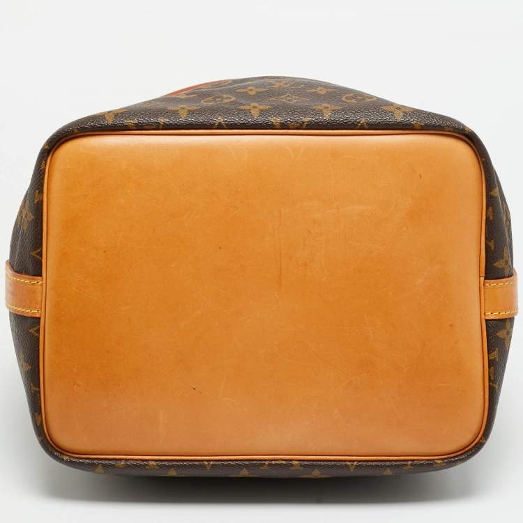 Pre Owned Louis Vuitton Noe Petit Monogram Canvas Bag