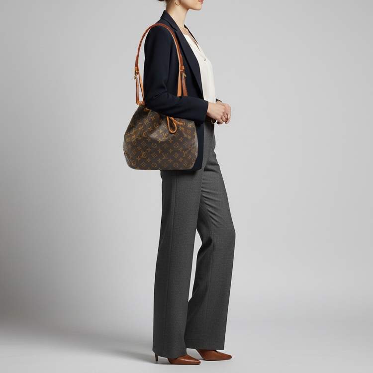 Pre Owned Louis Vuitton Noe Petit Monogram Canvas Bag