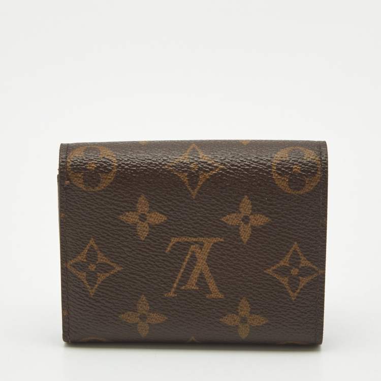 مملوكة مسبقًا Louis Vuitton Helene Monogram Canvas Trifold Wallet