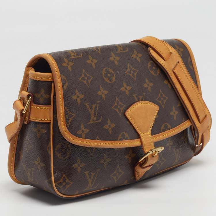 Pre Owned Louis Vuitton Sologne Monogram Canvas Bag