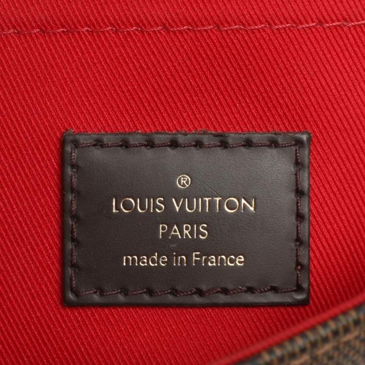 Pre Owned Louis Vuitton Croisette Damier Ebene Canvas Bag