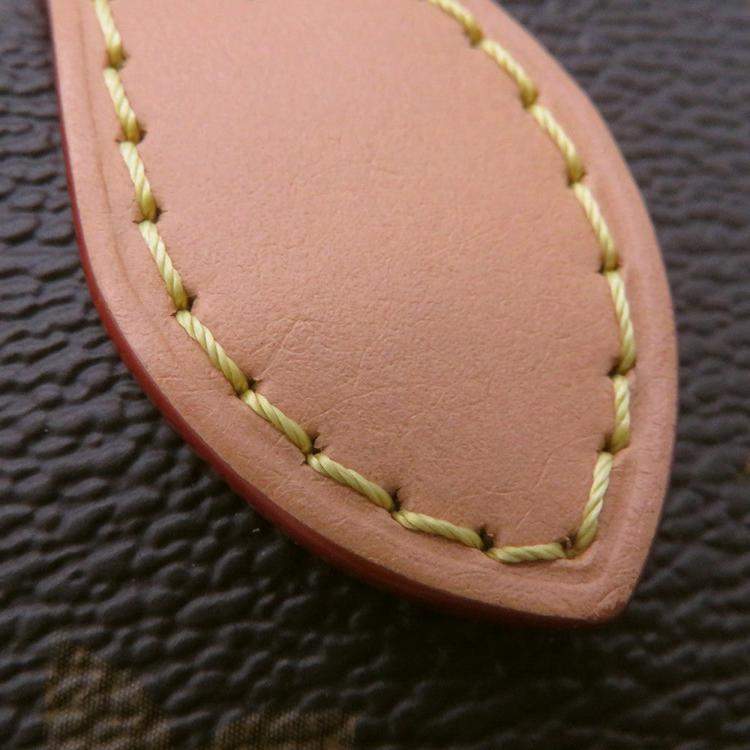 Pre Owned Louis Vuitton Fold Me Pouch Brown Monogram