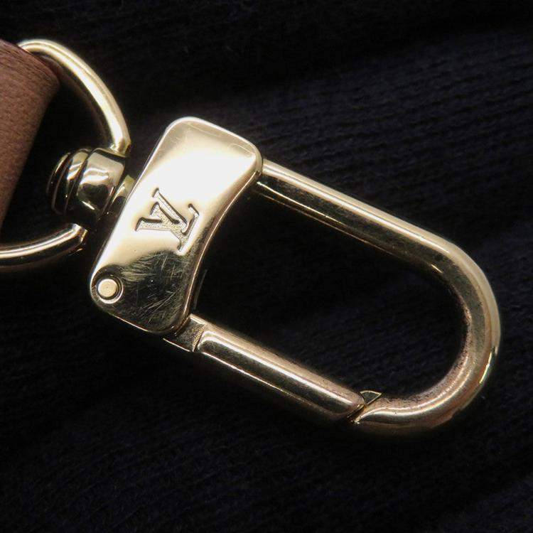 Pre Owned Louis Vuitton Fold Me Pouch Brown Monogram