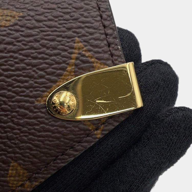 Pre Owned Louis Vuitton Von Pouch Metis Brown Monogram