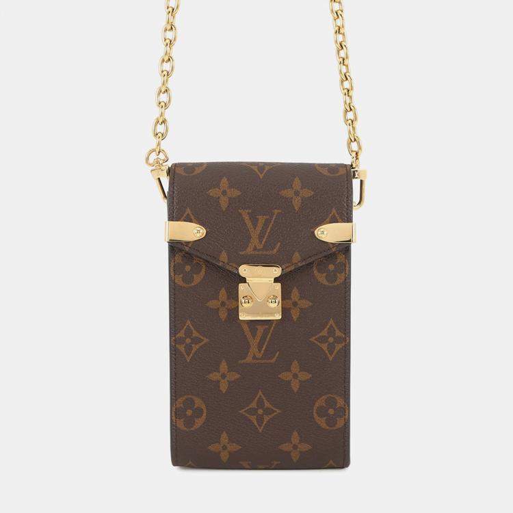 Pre Owned Louis Vuitton Von Pouch Metis Brown Monogram