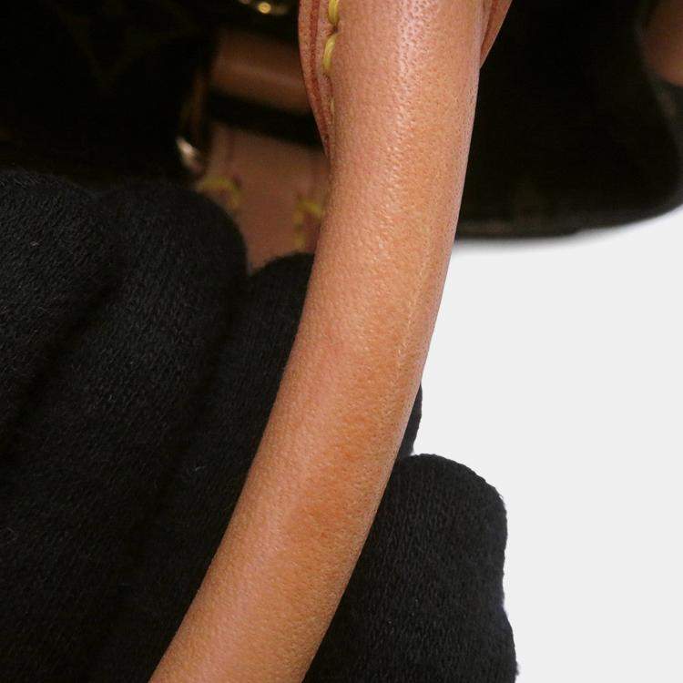 Pre Owned Louis Vuitton Montaigne Bordeaux Monogram Size Bb