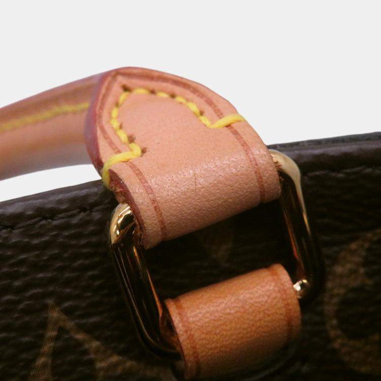 Pre Owned Louis Vuitton Montaigne Bordeaux Monogram Size Bb