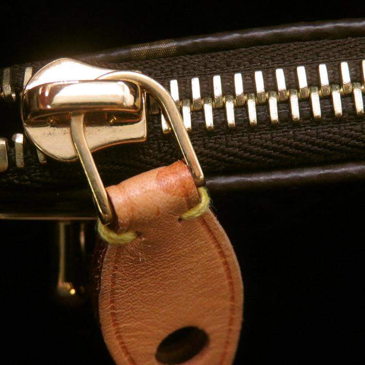 Pre Owned Louis Vuitton Montaigne Bordeaux Monogram Size Bb