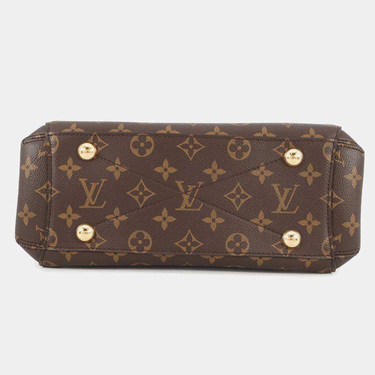 Pre Owned Louis Vuitton Montaigne Bordeaux Monogram Size Bb