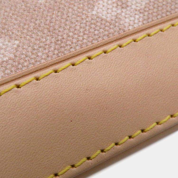 Pre Owned Louis Vuitton Alma Beige/Red Monogram Miaowgram Size Bb