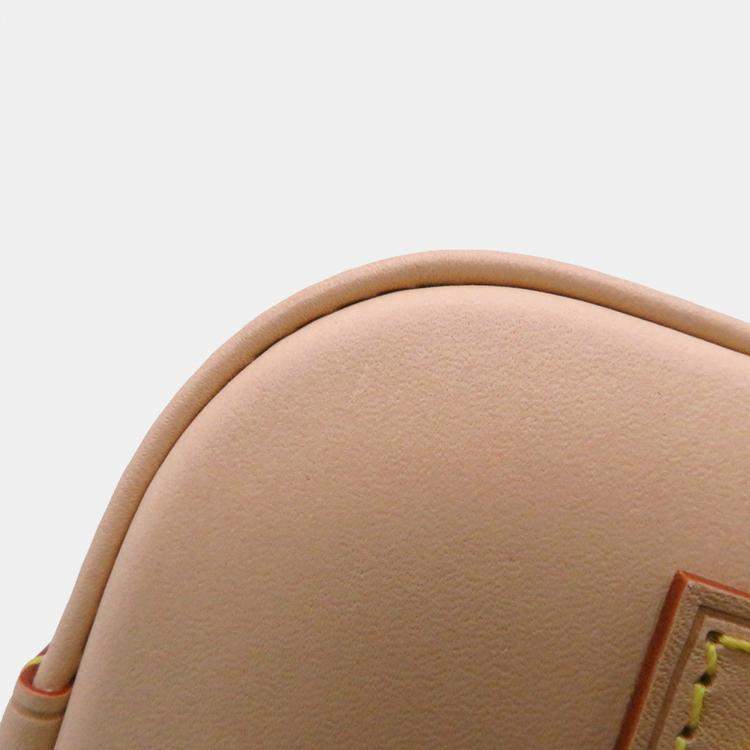 Pre Owned Louis Vuitton Alma Beige/Red Monogram Miaowgram Size Bb