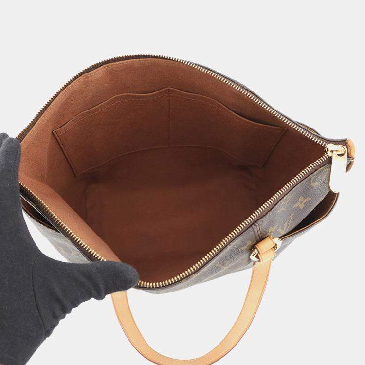 Pre Owned Louis Vuitton Totally Brown Monogram Size Pm