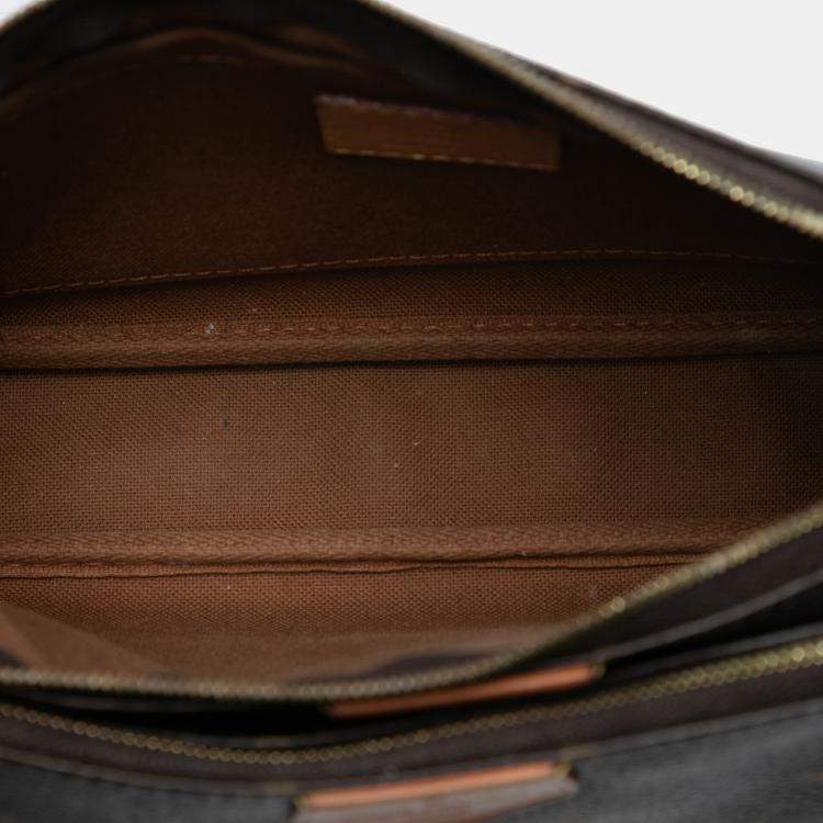 Pre Owned Louis Vuitton Brown Monogram Multi Pochette Accessoires