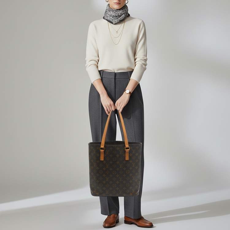 Pre Owned Louis Vuitton Vavin GM Monogram Canvas Bag