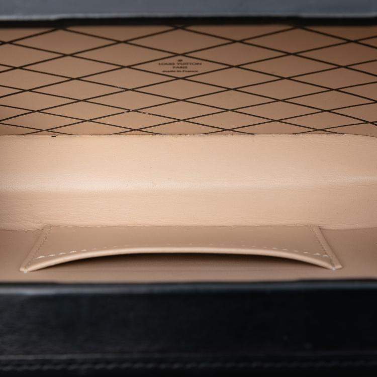 Pre Owned Louis Vuitton Brown Monogram Blossom Petite Malle