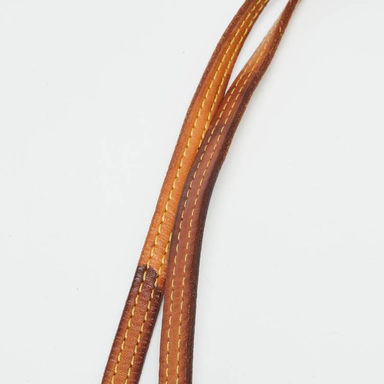 Pre Owned Louis Vuitton Pallas Cherry Monogram Canvas Chain Clutch