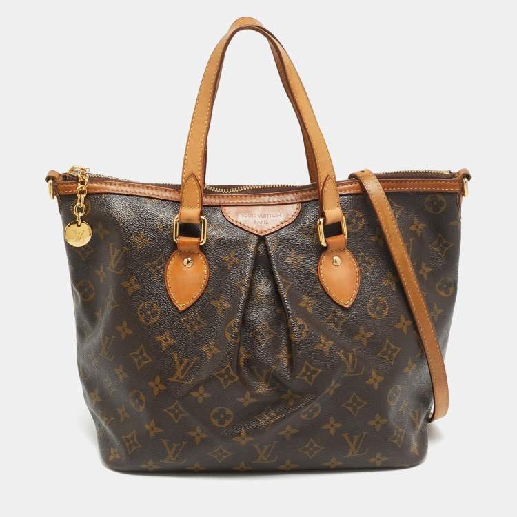 Pre Owned Louis Vuitton Palermo PM Monogram Canvas Bag