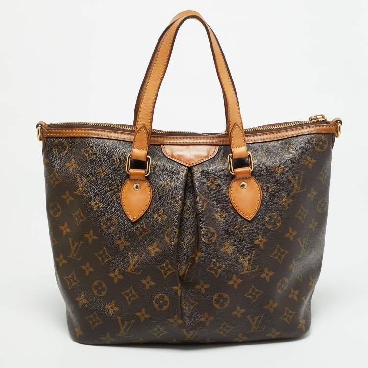 Pre Owned Louis Vuitton Palermo PM Monogram Canvas Bag