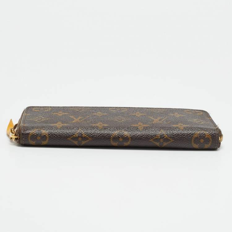 Pre Owned Louis Vuitton Clemence Monogram Canvas Wallet