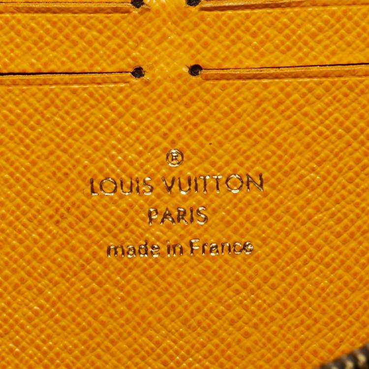 Pre Owned Louis Vuitton Clemence Monogram Canvas Wallet