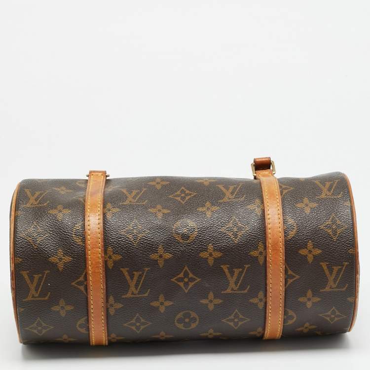 Pre Owned Louis Vuitton Papillon 26 Monogram Canvas Satchel