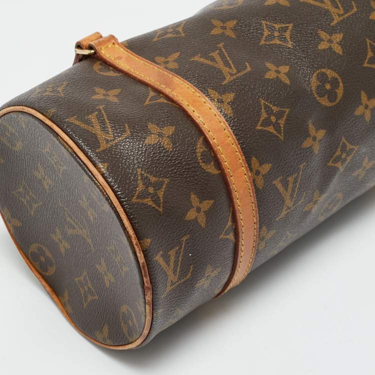 Pre Owned Louis Vuitton Papillon 26 Monogram Canvas Satchel
