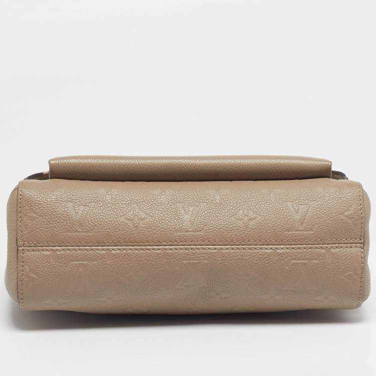 Pre Owned Louis Vuitton Vavin PM Dune Monogram Empreinte Leather Shoulder Bag