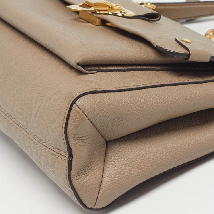 Pre Owned Louis Vuitton Vavin PM Dune Monogram Empreinte Leather Shoulder Bag