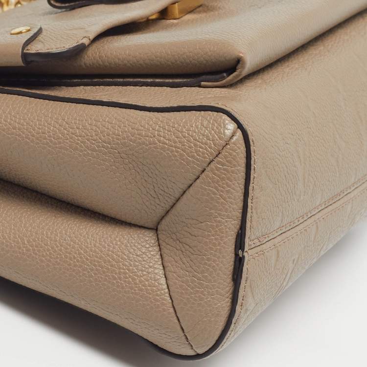 Pre Owned Louis Vuitton Vavin PM Dune Monogram Empreinte Leather Shoulder Bag