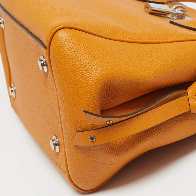 Pre Owned Louis Vuitton Milla PM Safran Leather Satchel